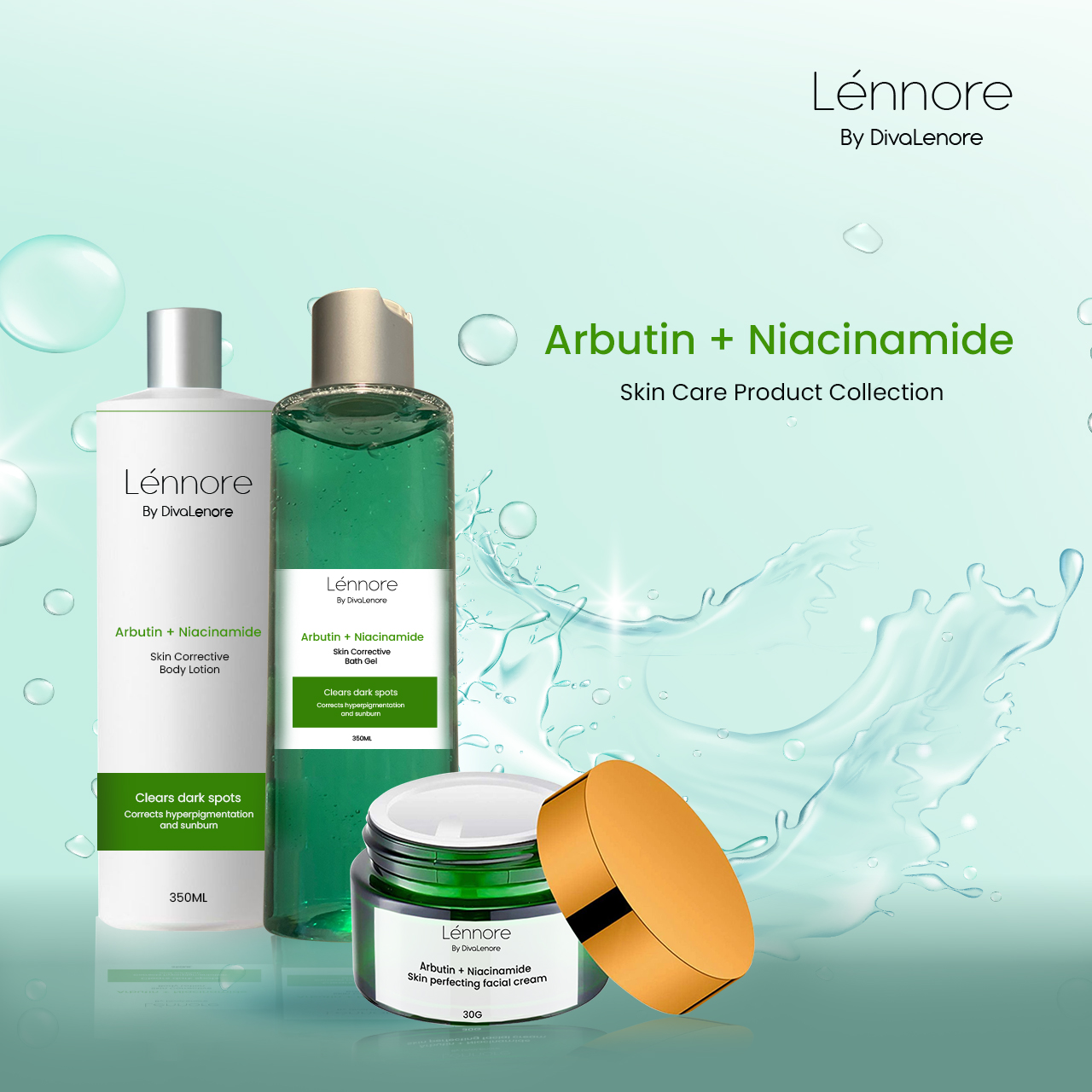 Arbutin + Niacinamide Skin Care Product Collection – Lennore